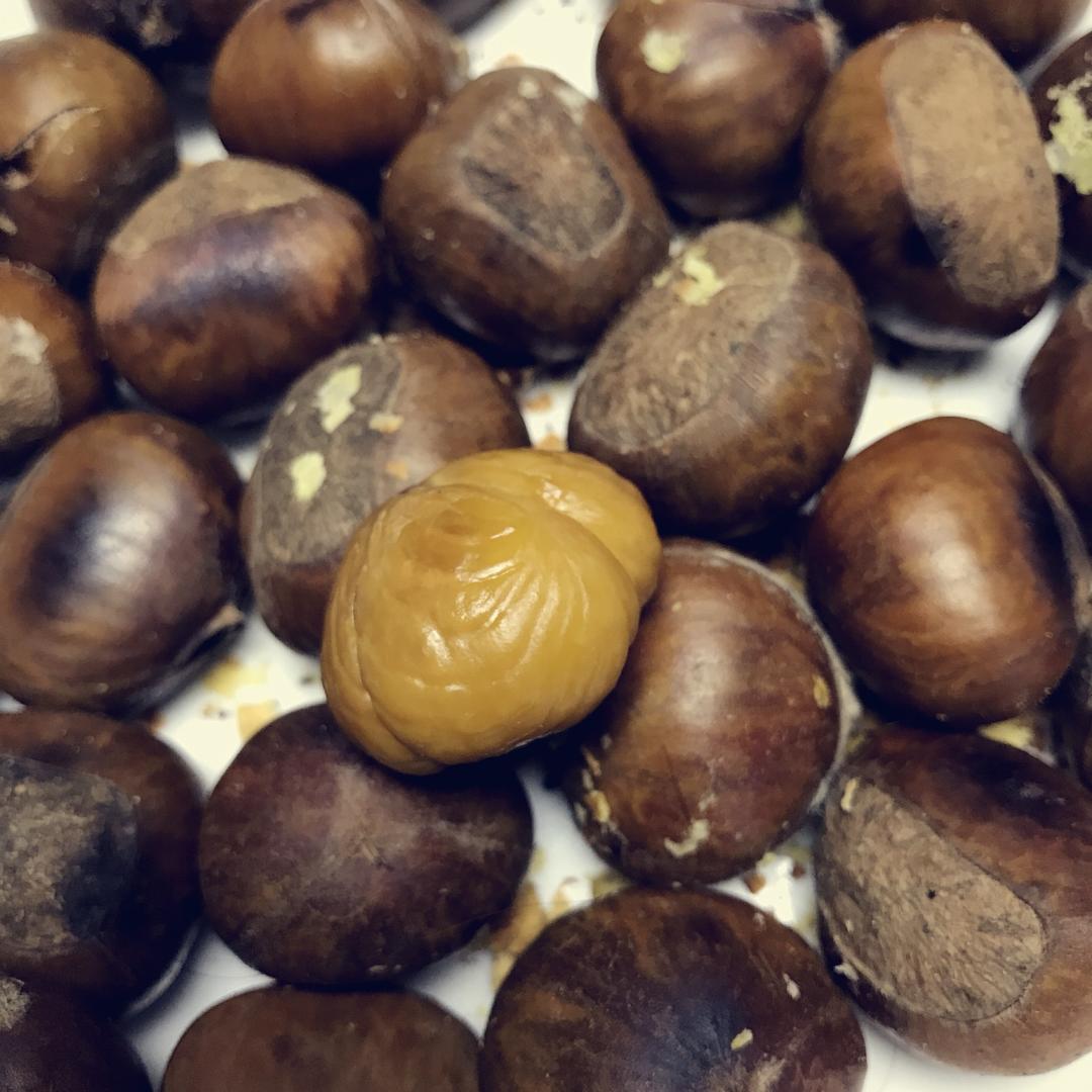 电饼铛板栗（超级简单）