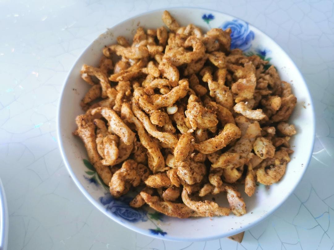 孜然鸡胸肉，低脂低卡好吃无压力。