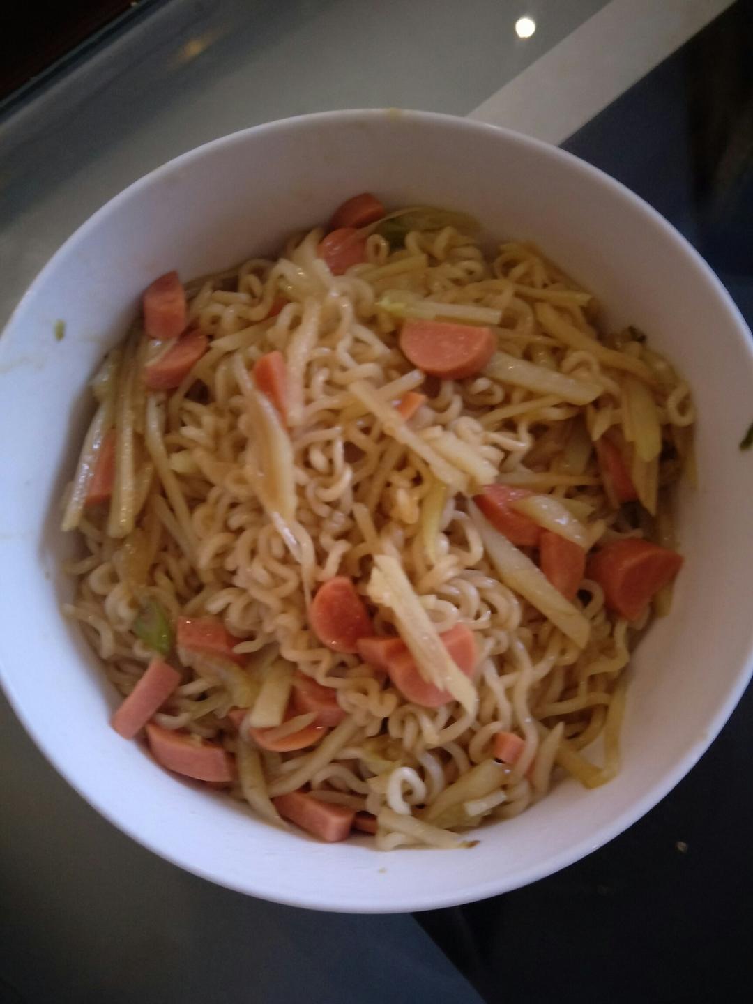 炒方便面
