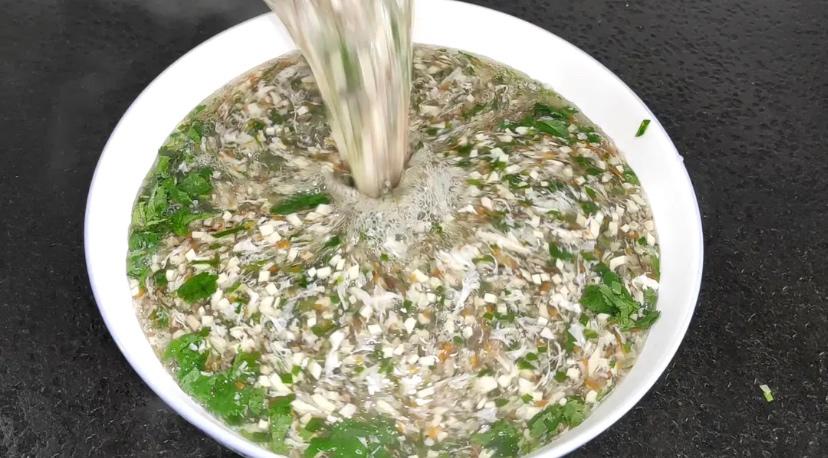 荠菜牛肉豆腐羹的做法