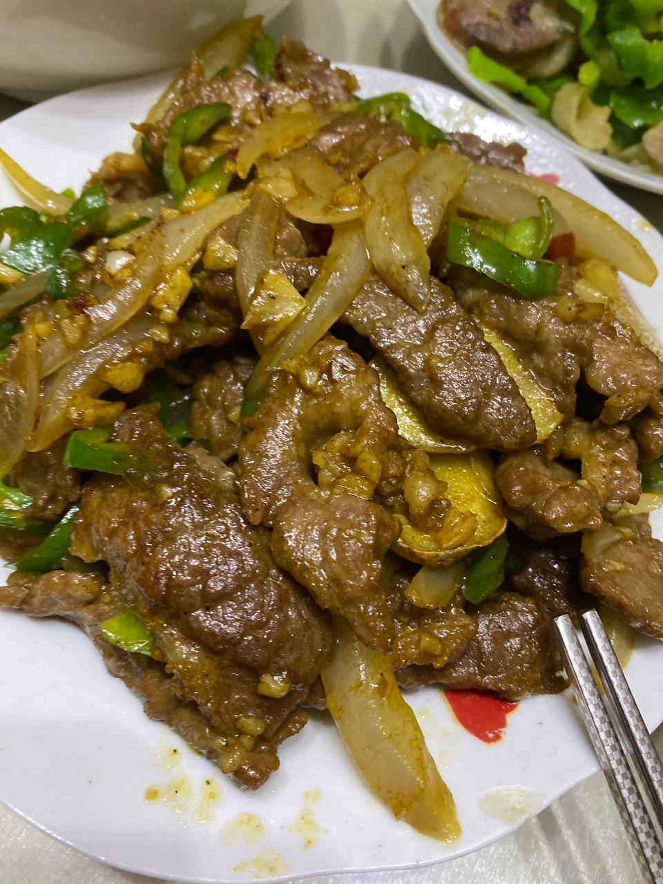 【小高姐】青椒牛肉 如何炒出嫩滑的牛肉