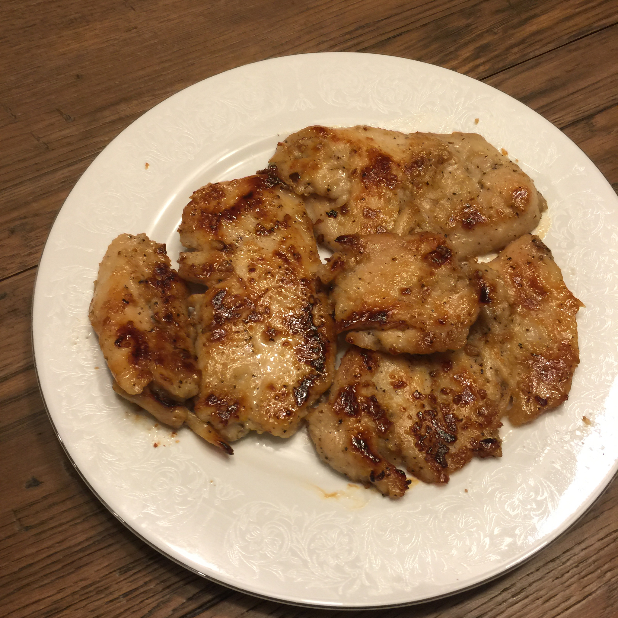 酷炫屌炸天好吃的煎鸡胸肉（香蒜蜂蜜煎鸡胸肉）