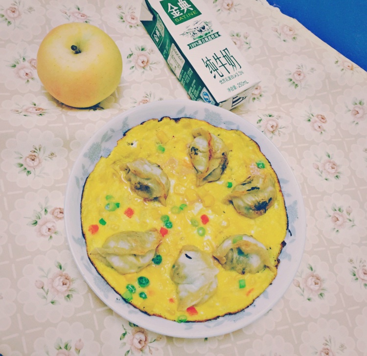 蛋抱煎饺（速冻饺）