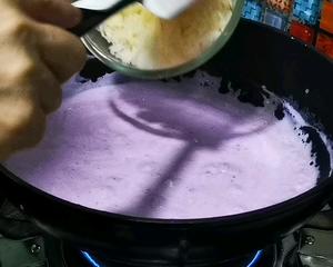 紫薯银耳椰丝糕的做法 步骤4
