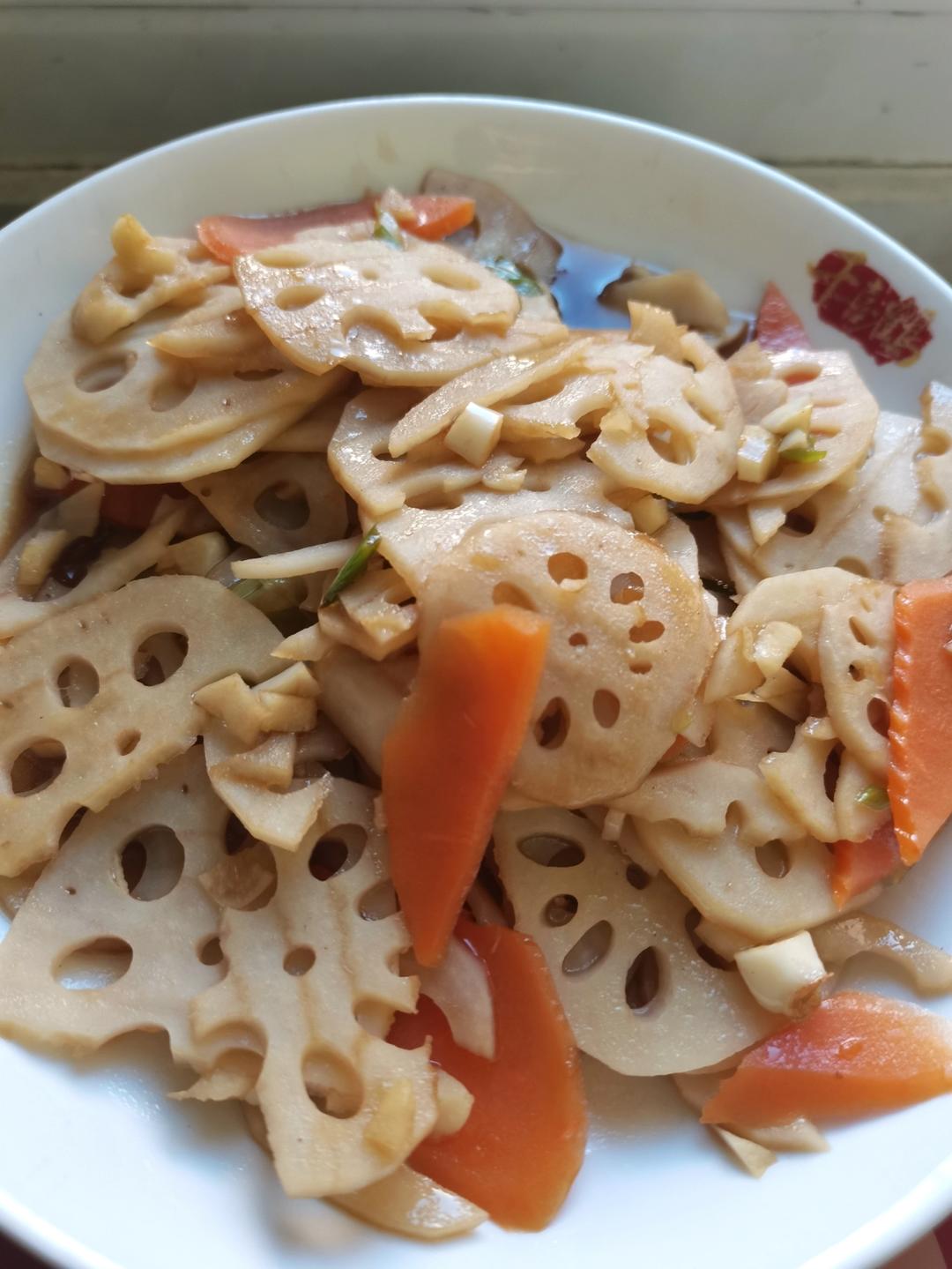 最简单味道惊艳的糖醋藕片