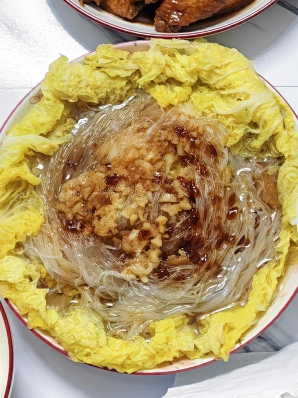 蒜蓉粉丝娃娃菜
