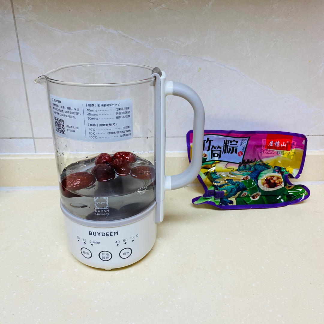 红枣普洱茶【5-6月北鼎养生壶食谱】