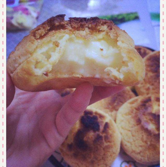 十分美味的酥皮泡芙