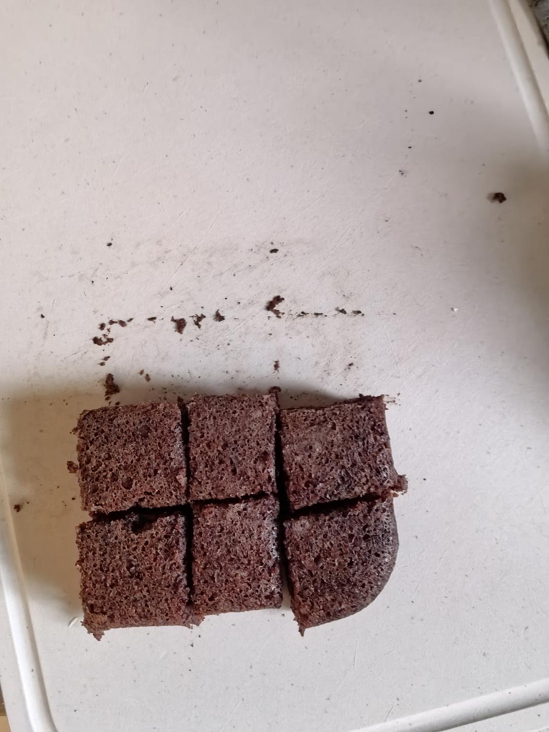 红枣黑米山药糕