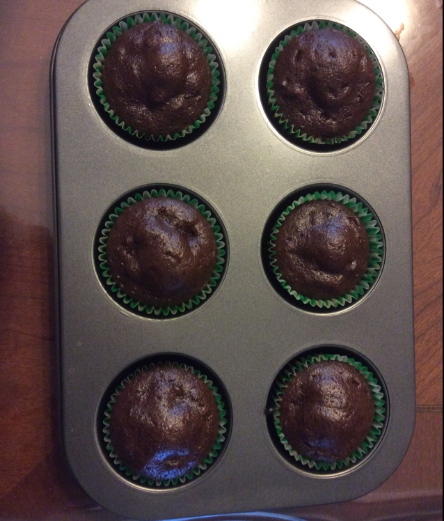 布朗尼杯子蛋糕