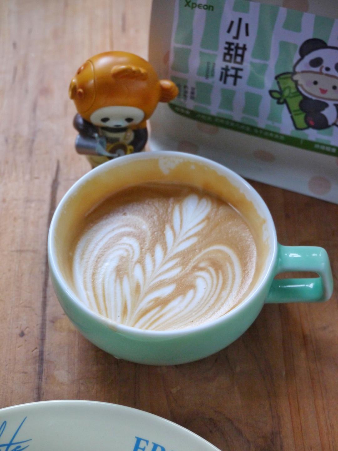 ☕️拉花练习☕️
