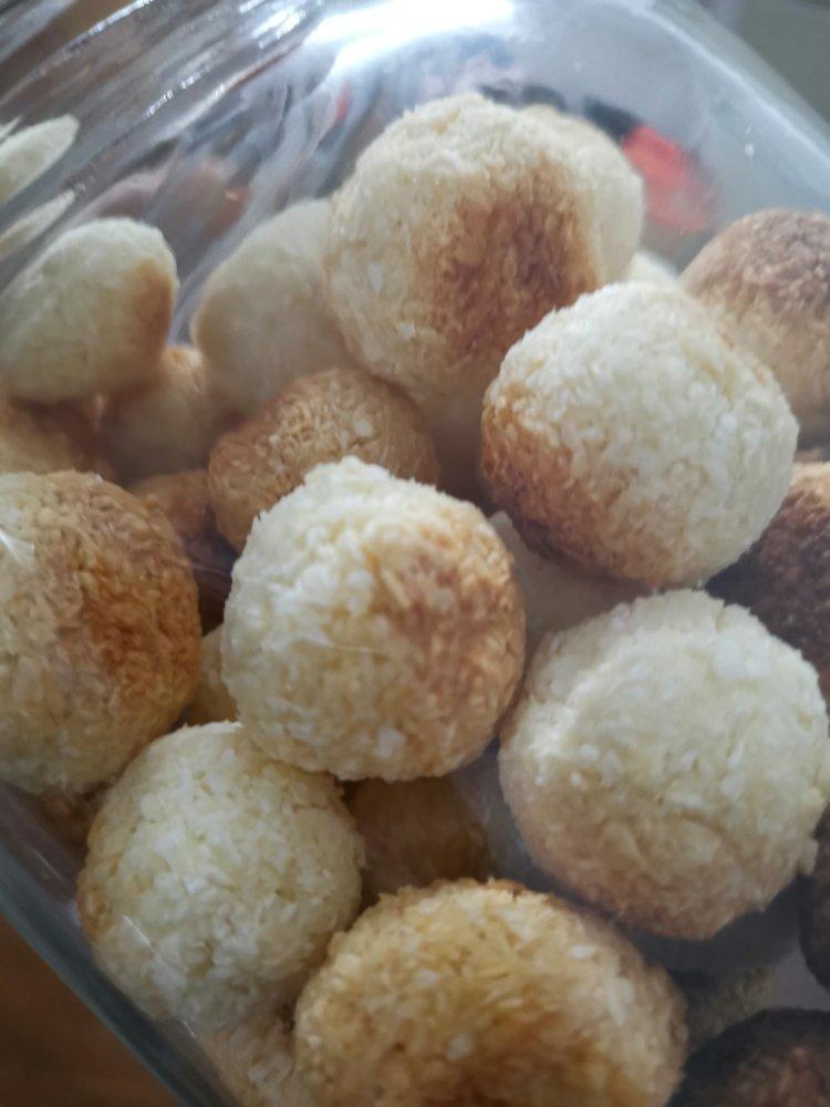 无油低卡椰蓉球饼干，胖胖的福音