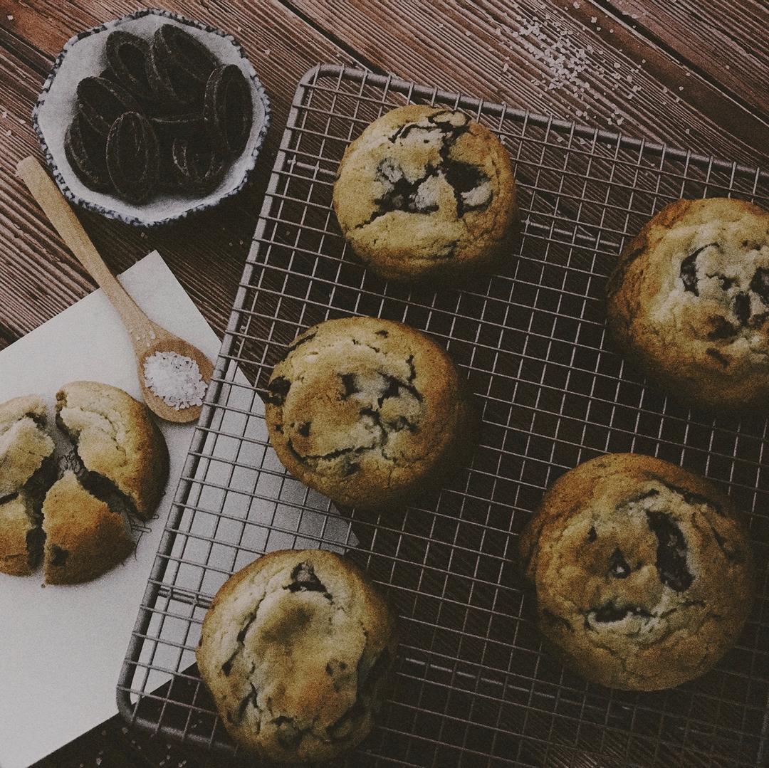 香草海盐巧克力大曲奇