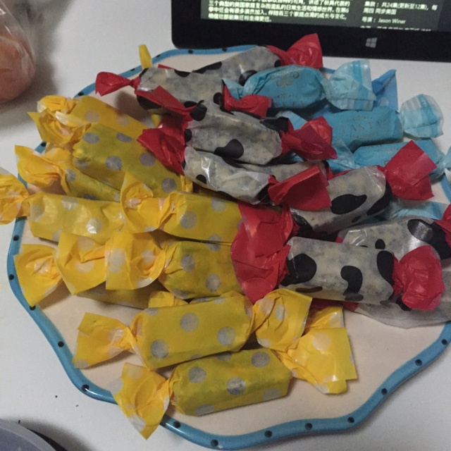 咸味芝麻核桃牛轧糖