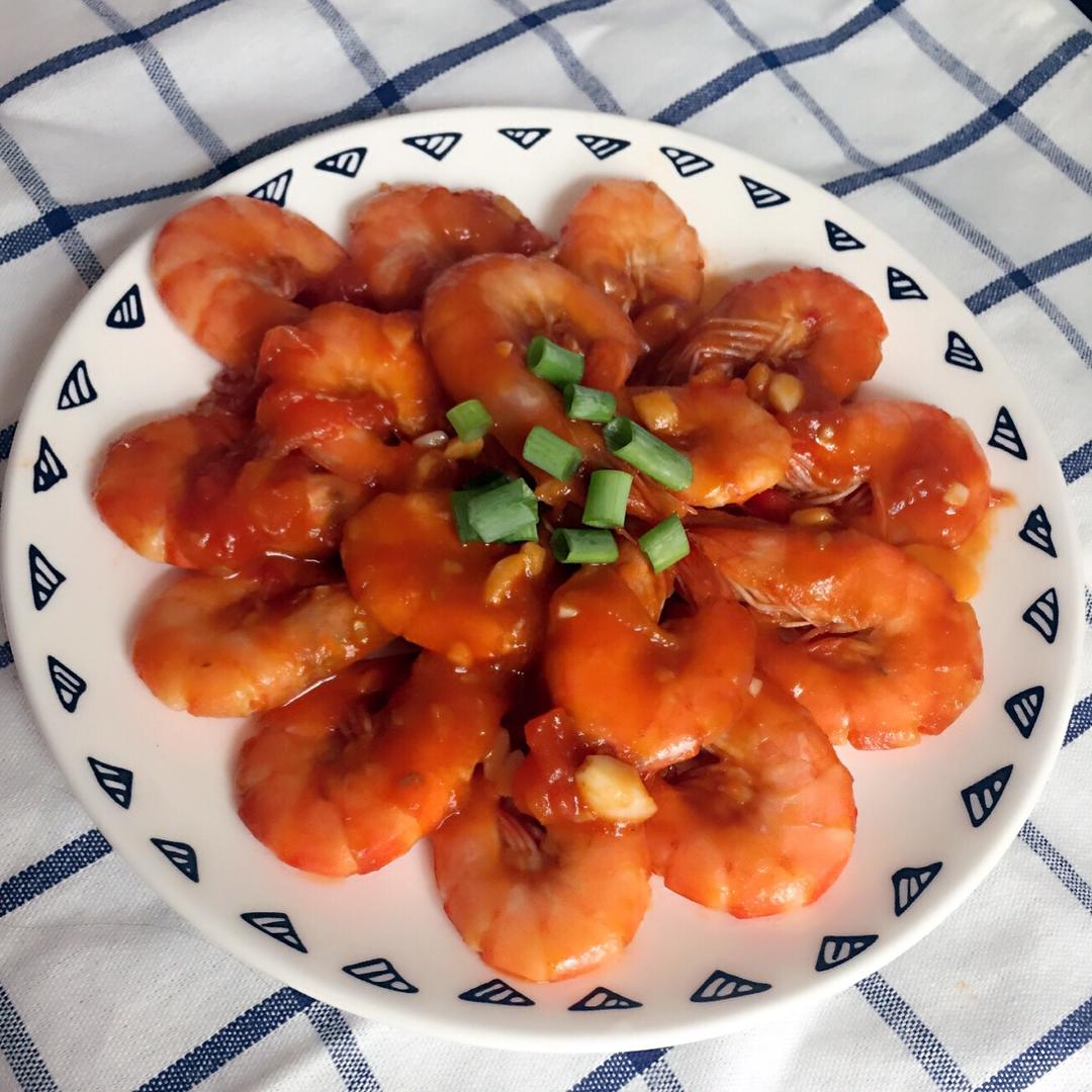 茄汁大虾