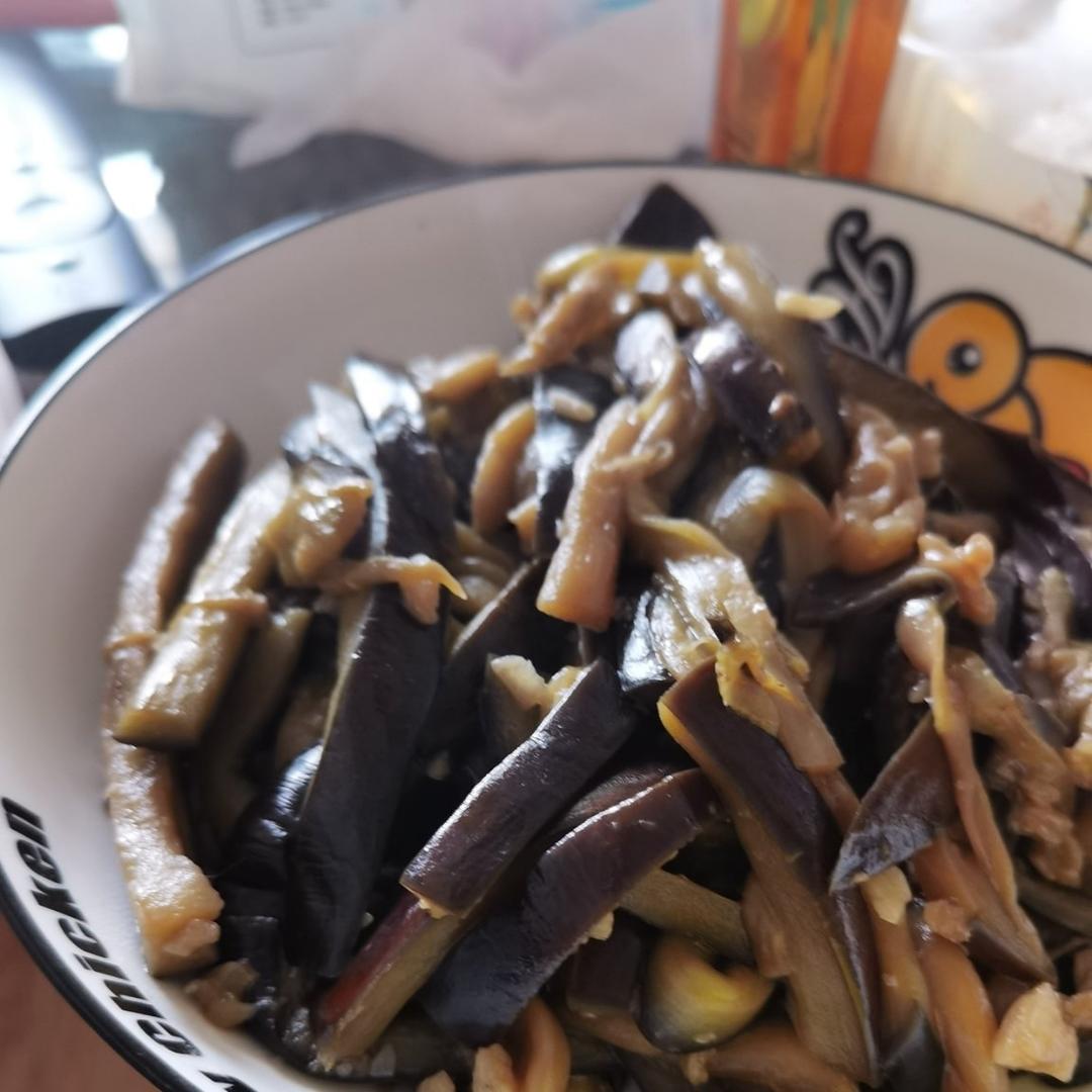 低脂版蒜香茄条