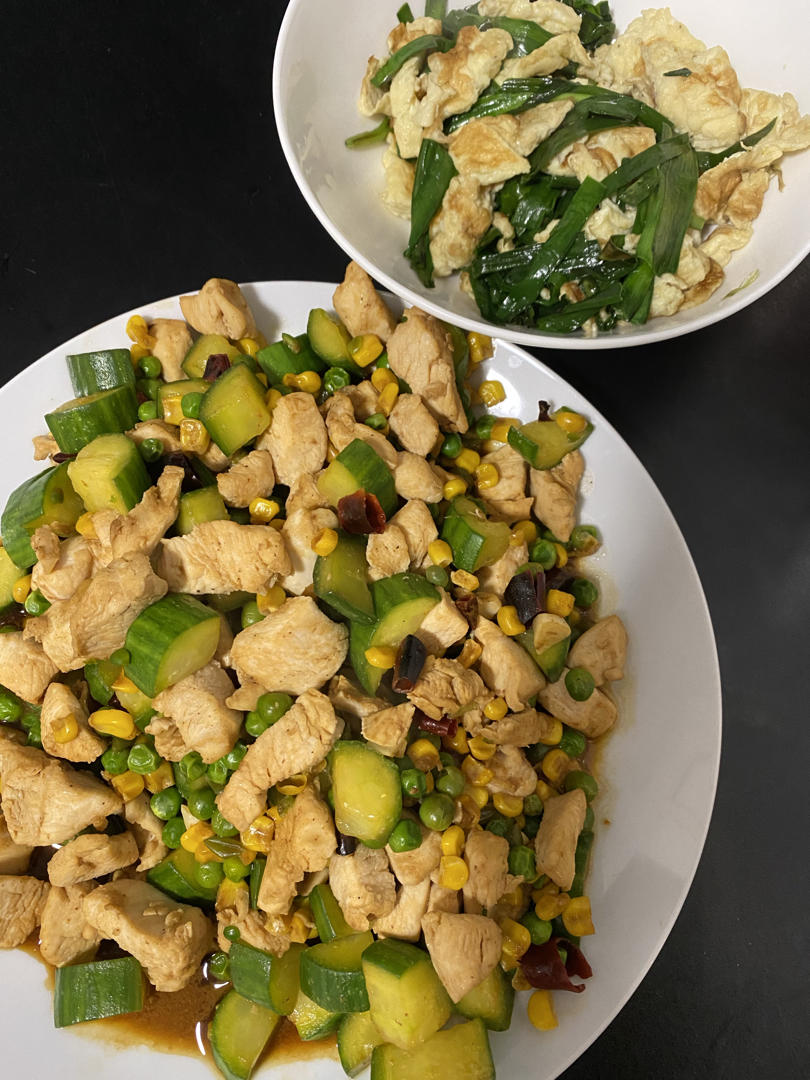 韭菜炒鸡蛋——三分钟快手下饭菜 掌握火候的秘诀