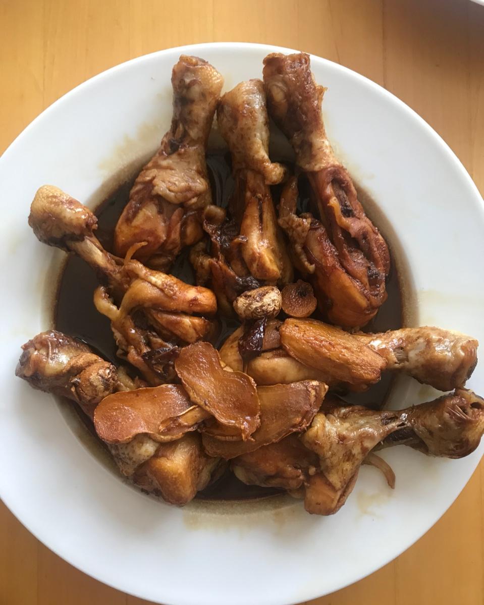 可乐鸡腿