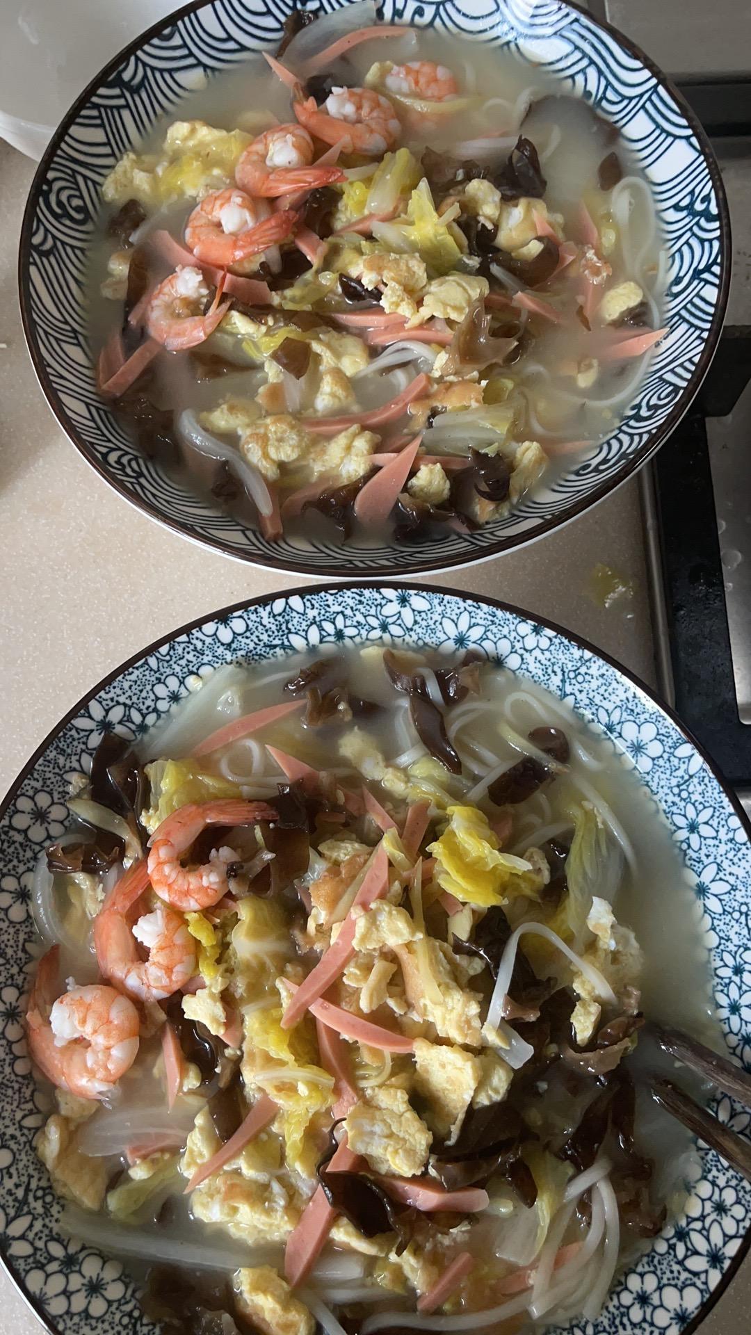 “素高汤”面条