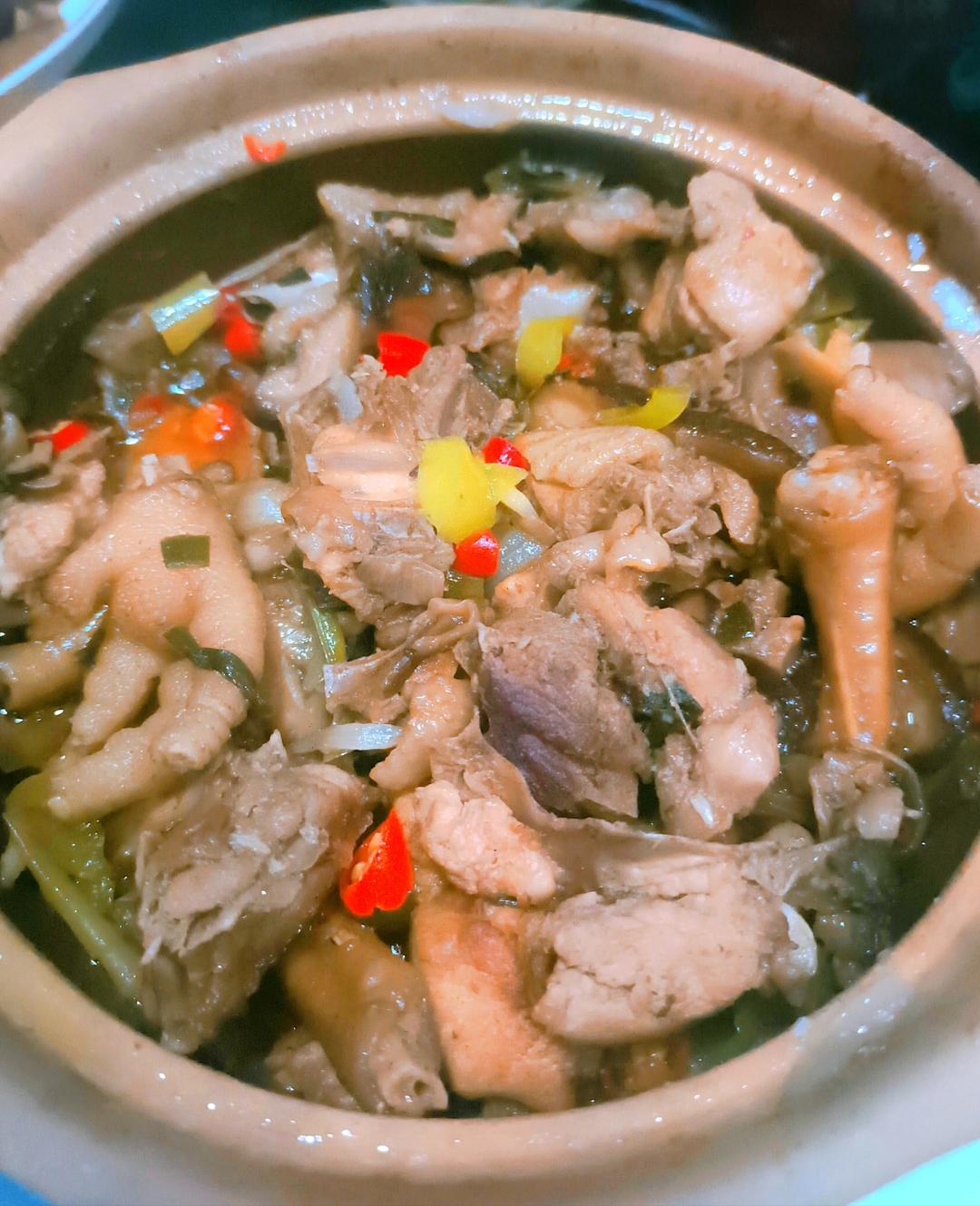 啫啫鸡煲-快手菜