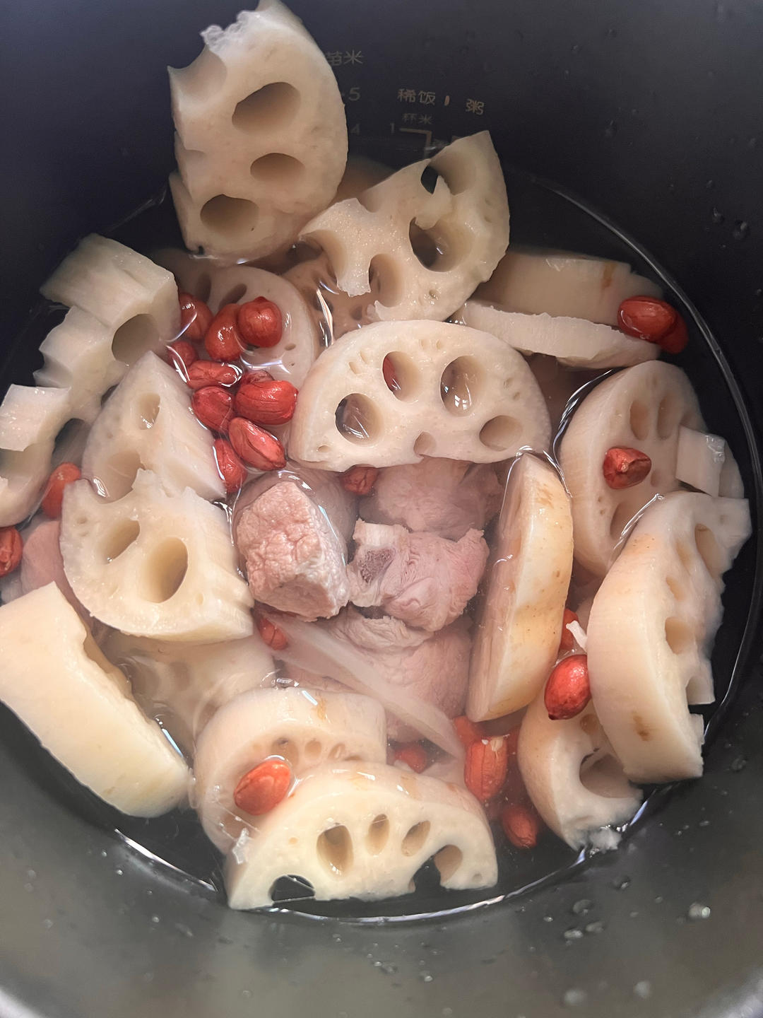黑豆莲藕花生汤真的超级爱‼️喝完就懂了
