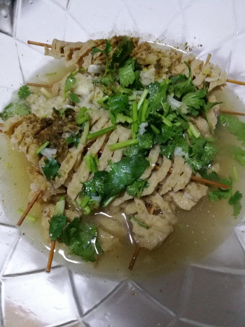 鸡汤豆腐串