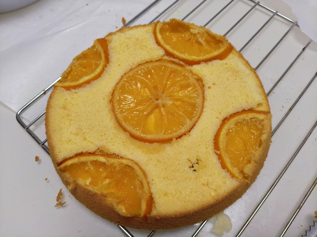 香橙蛋糕 香橙 戚风蛋糕
