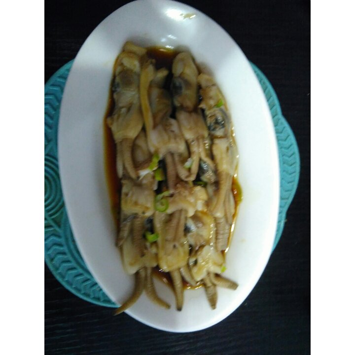 葱油蛏子