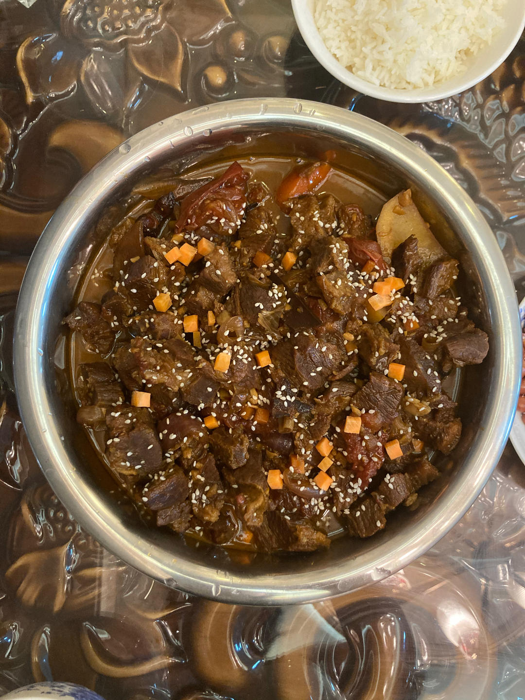 番茄土豆炖牛腩