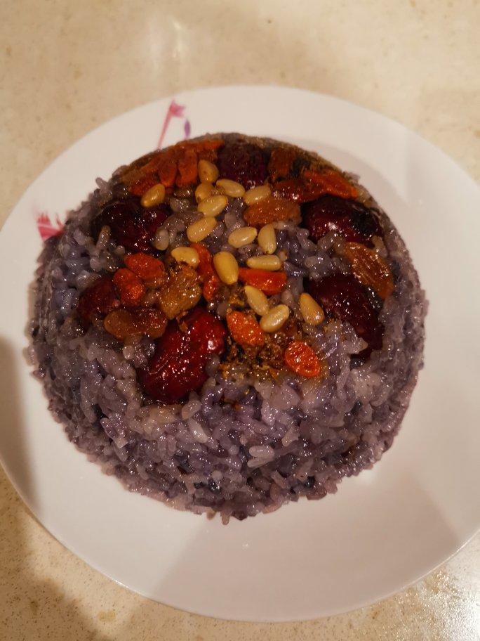 【猪油夹沙八宝饭】古法蒸糯米