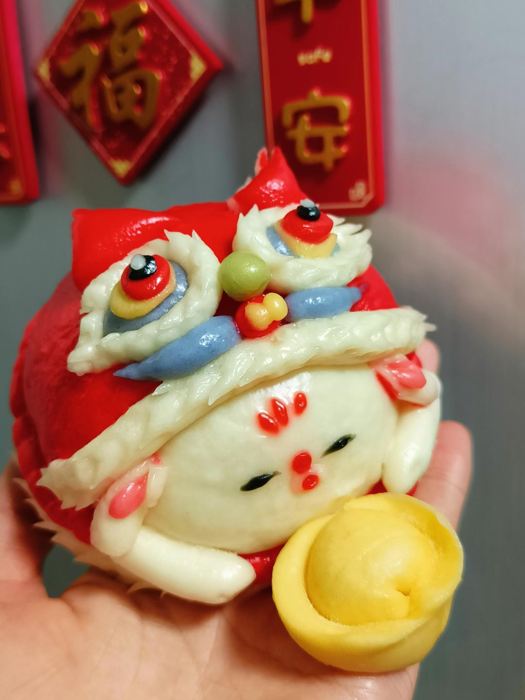 超火的醒狮兔馒头教程来了