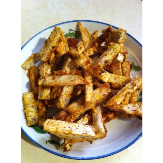 炸香芋丝