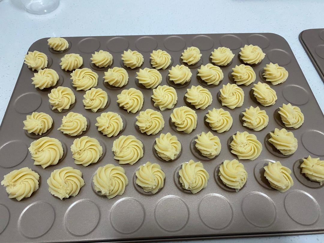 花纹立体㊙️丨奶香浓郁丨口感酥香丨三色曲奇🔥