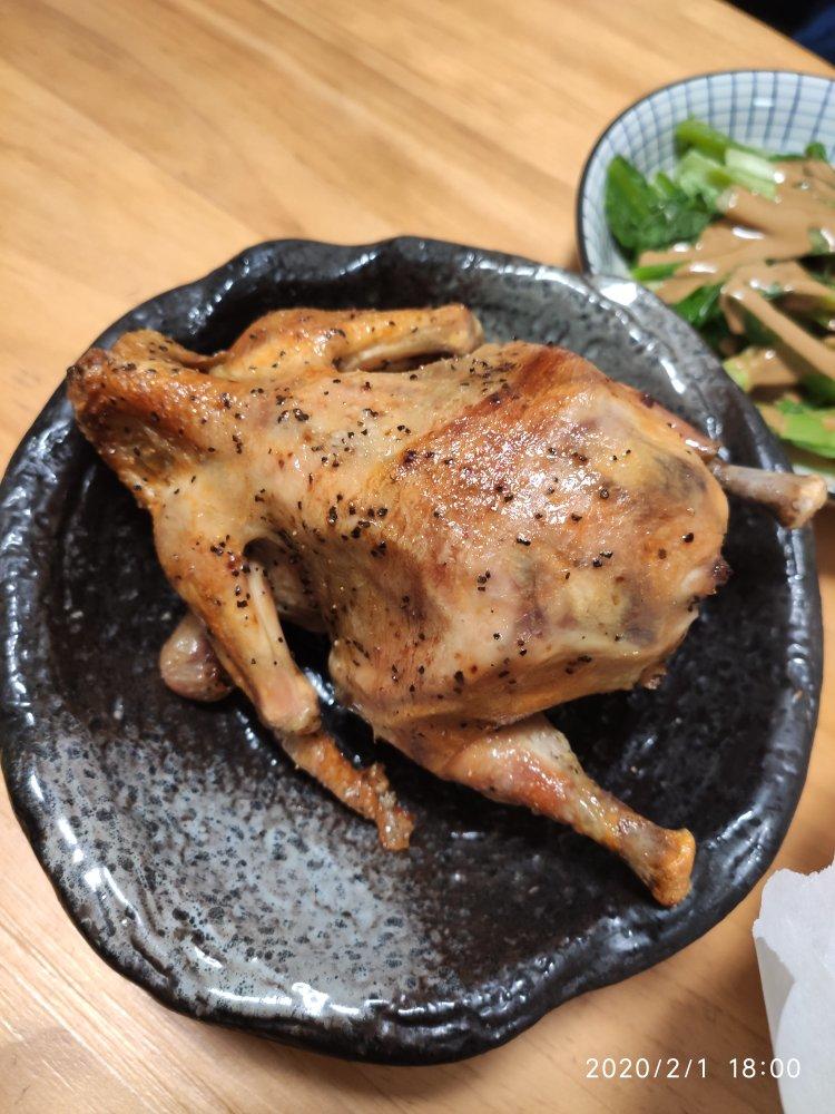 脆皮烤鸡