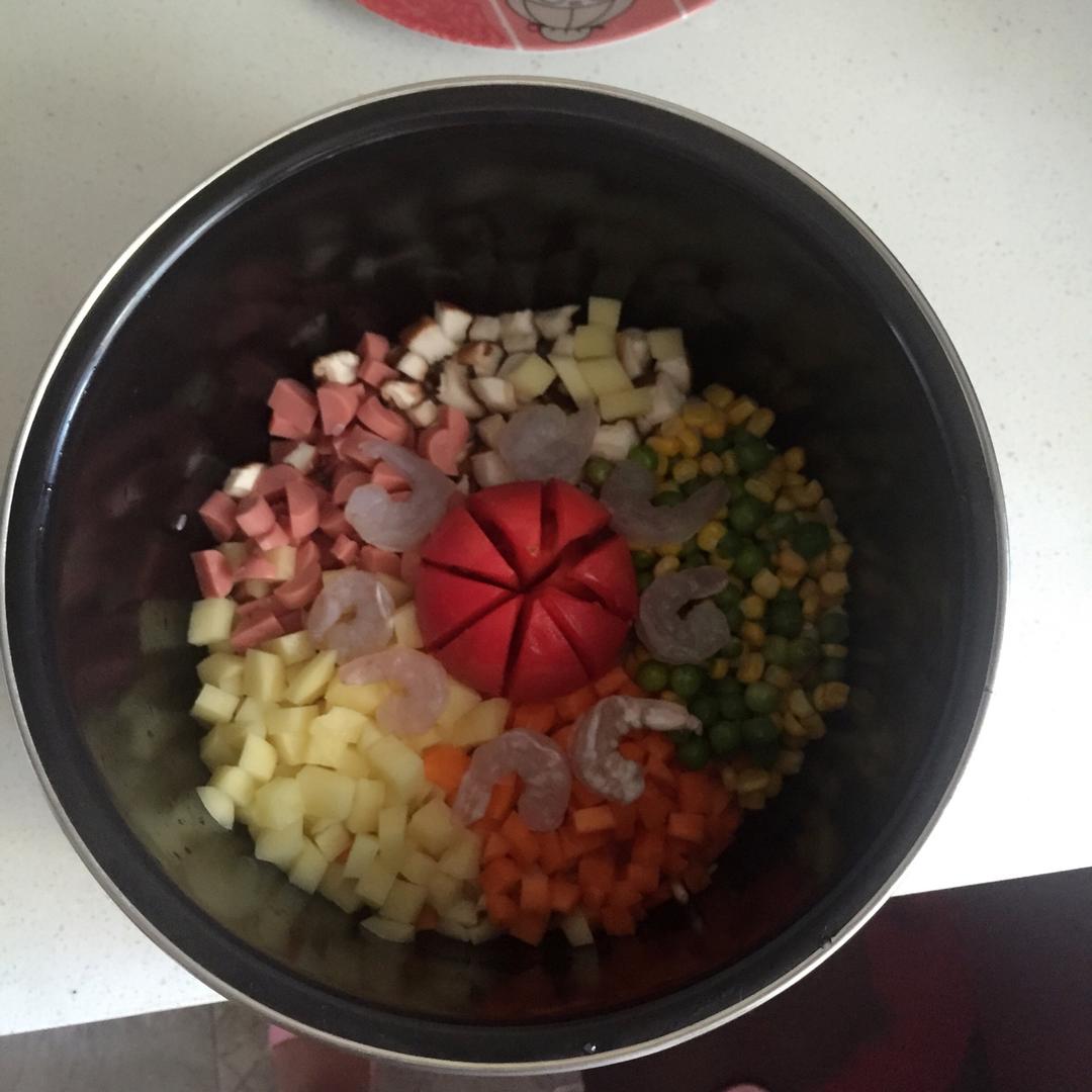 网红西红柿饭