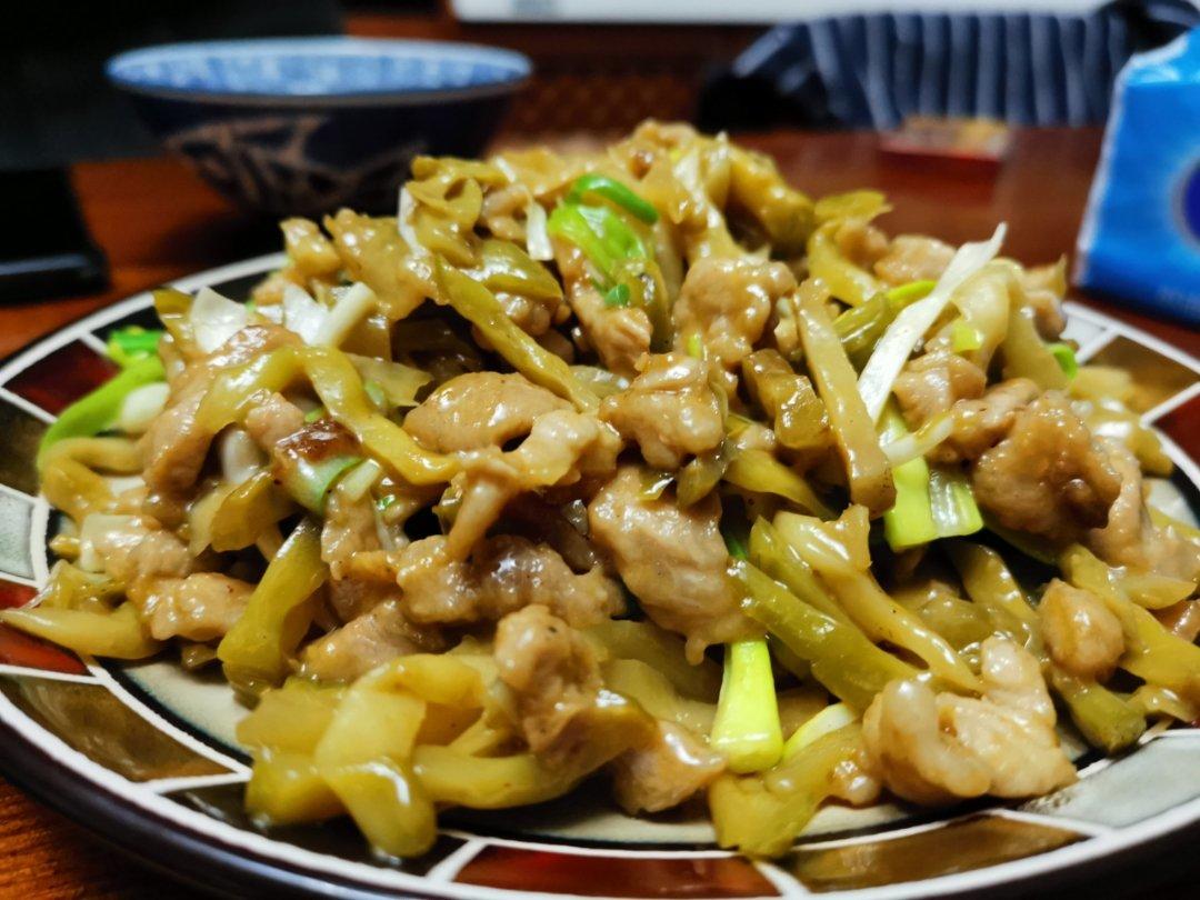 榨菜肉丝