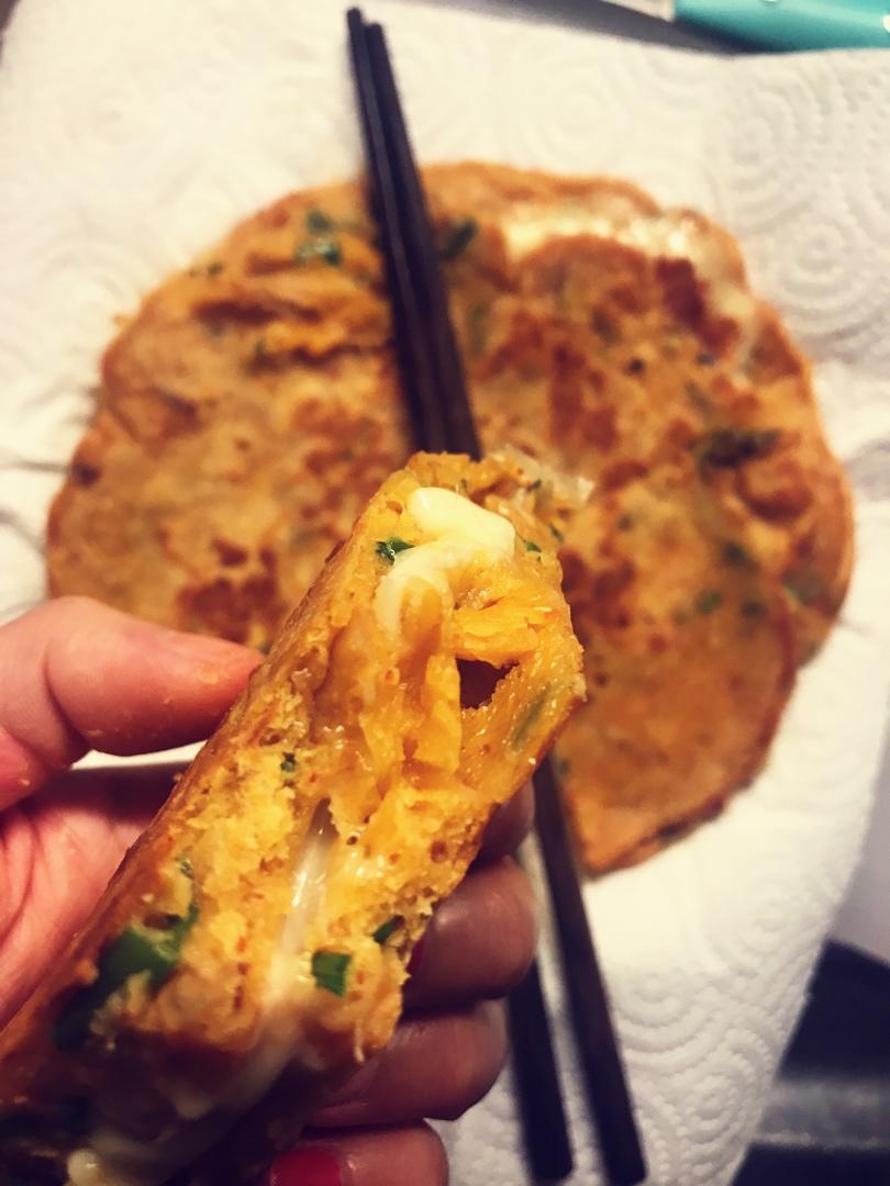 爆浆韩式泡菜米饼