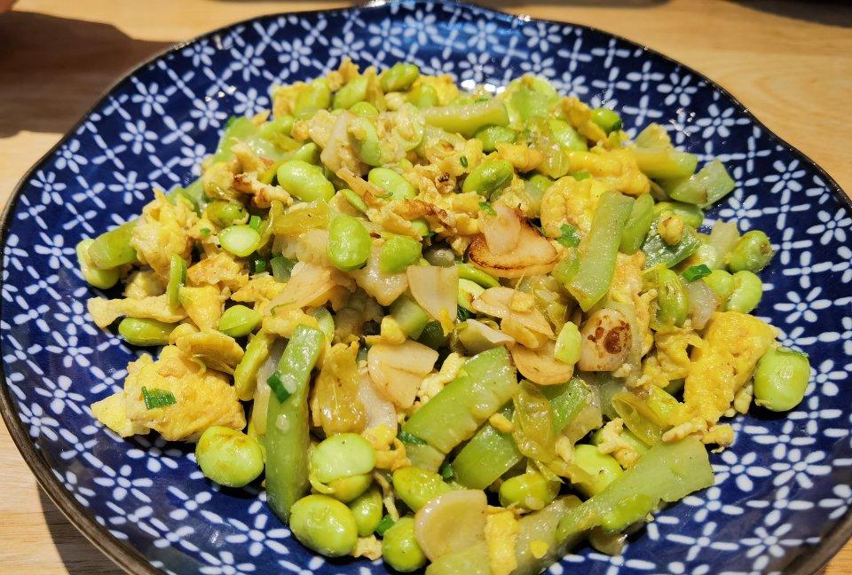 简单快手，五分钟搞定的丝瓜炒蛋