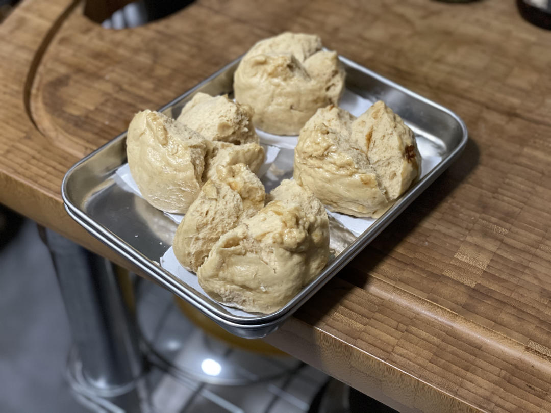 妥妥的红糖开花馒头