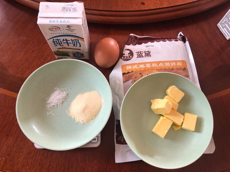 纯奶手撕吐司的做法 步骤1