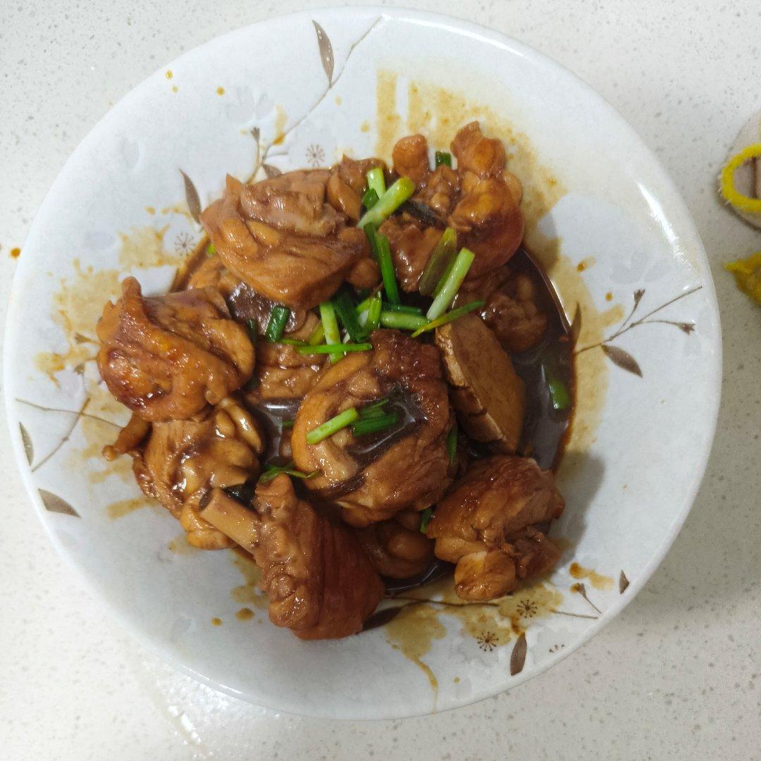 葱油焖鸡