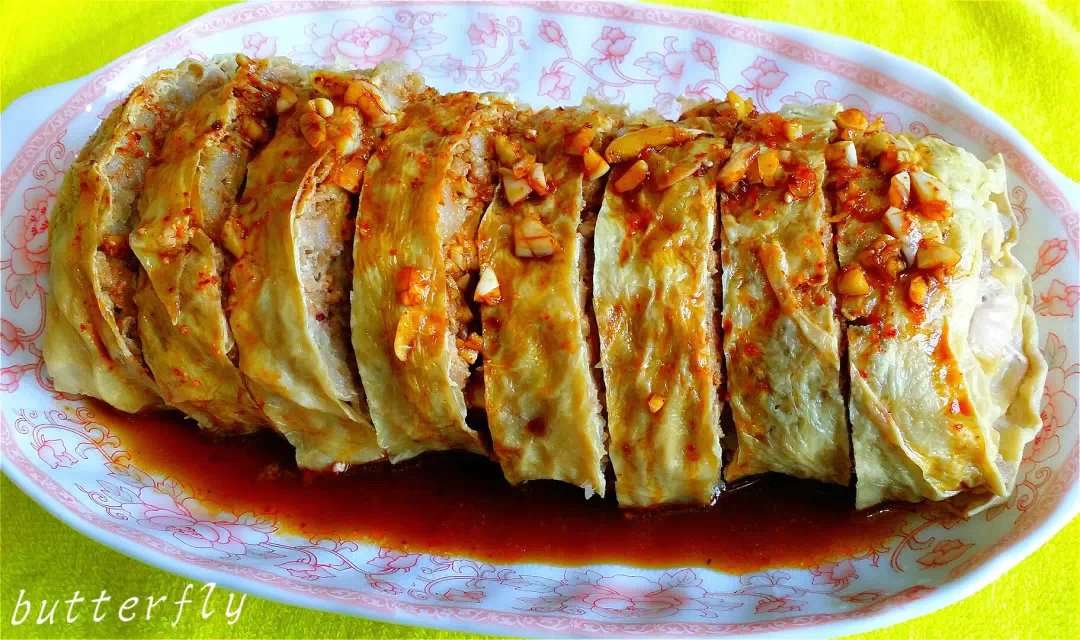 豆腐皮肉卷