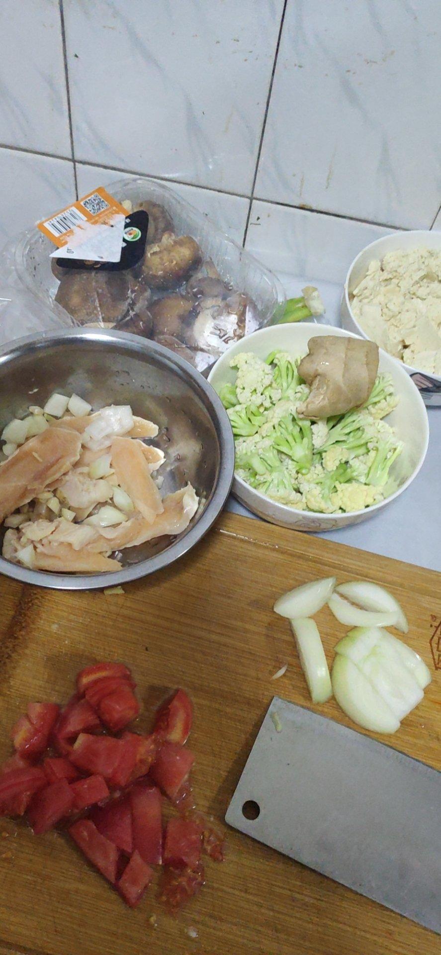 西兰花炒鸡肉