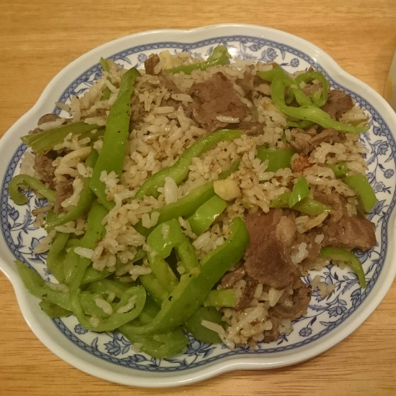 蒜香牛肉炒饭