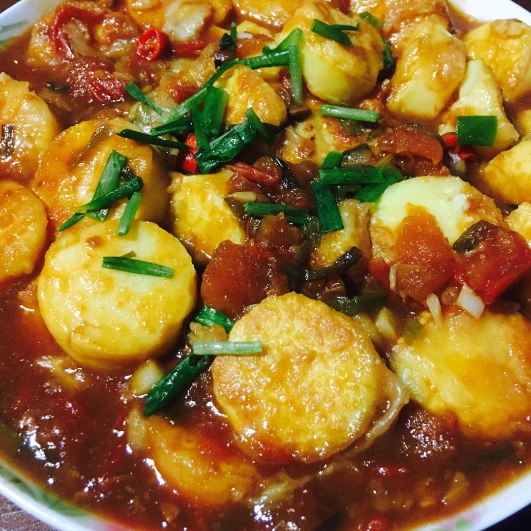 巨下饭的鱼香日本豆腐