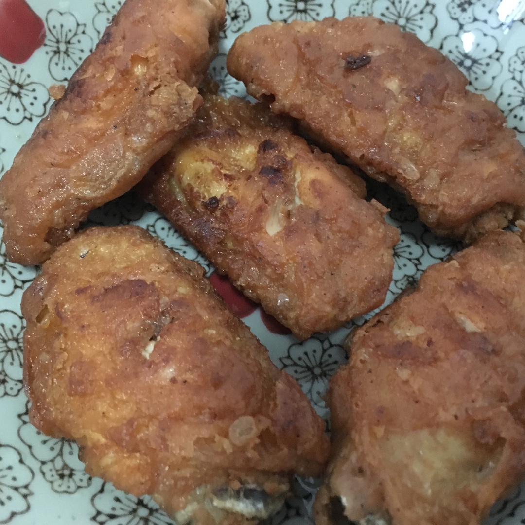 香脆辣味炸鸡翅