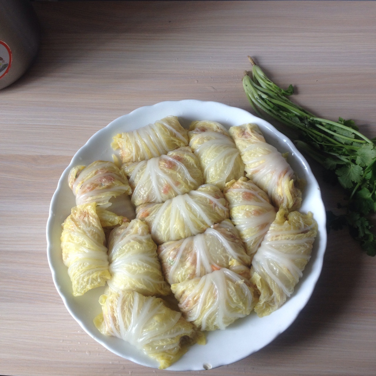 肉酿白菜卷