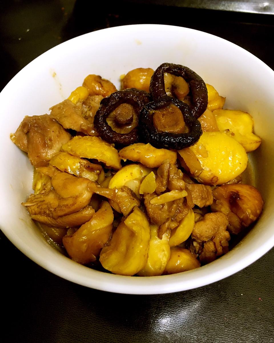 板栗烧鸡