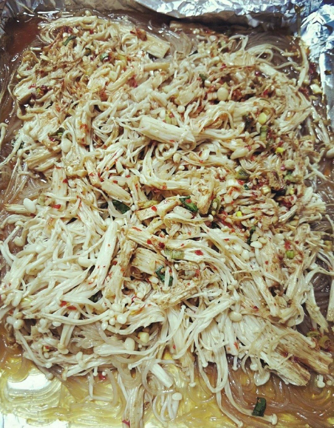 烤金针菇粉丝（烤箱版）