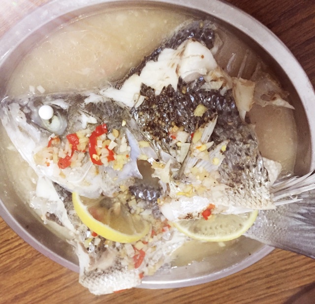 泰式青柠檬蒸鱼